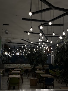A modern interior showcasing sleek LED bulbs enhancing the ambiance.
