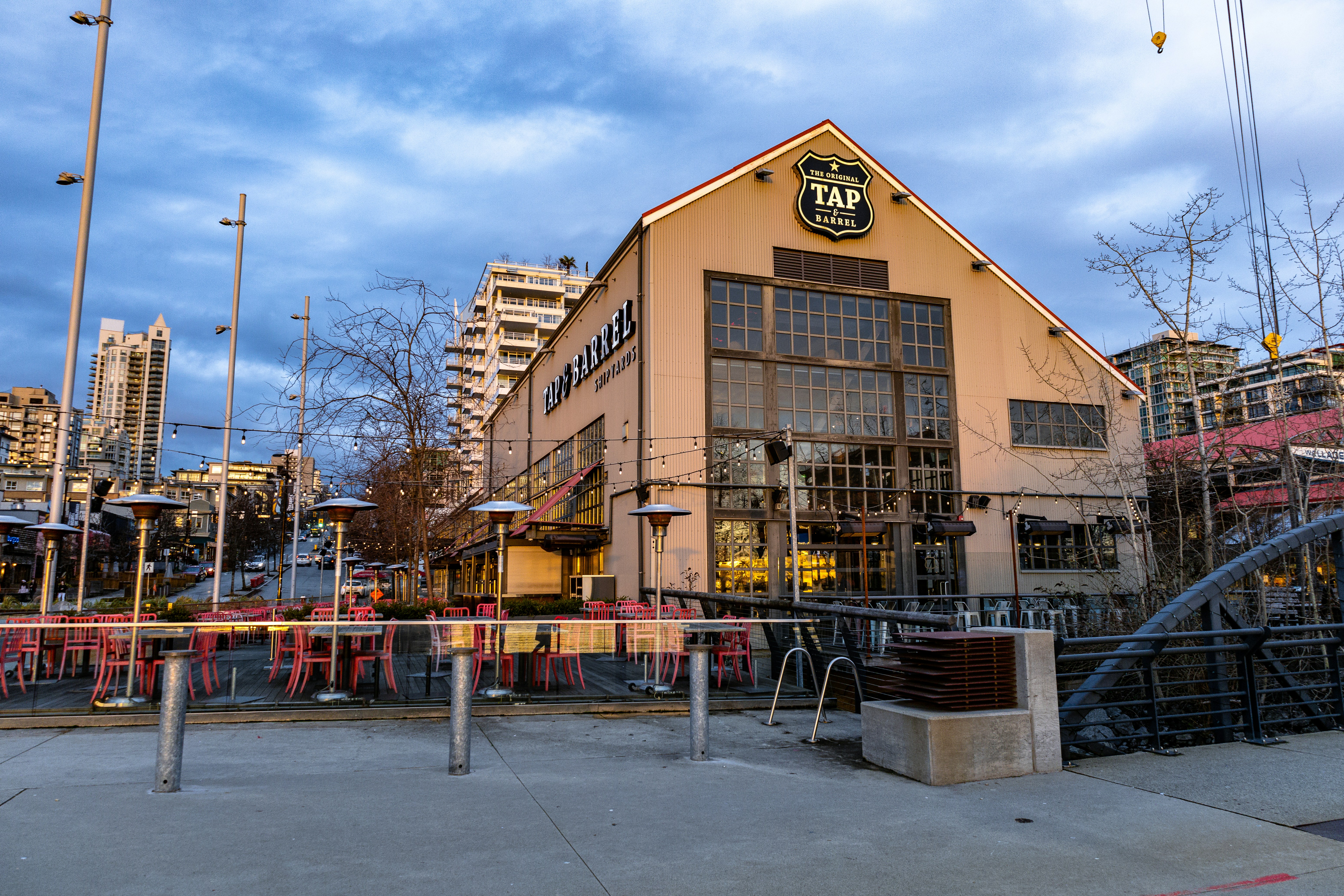 a large building with a clock on the top of it