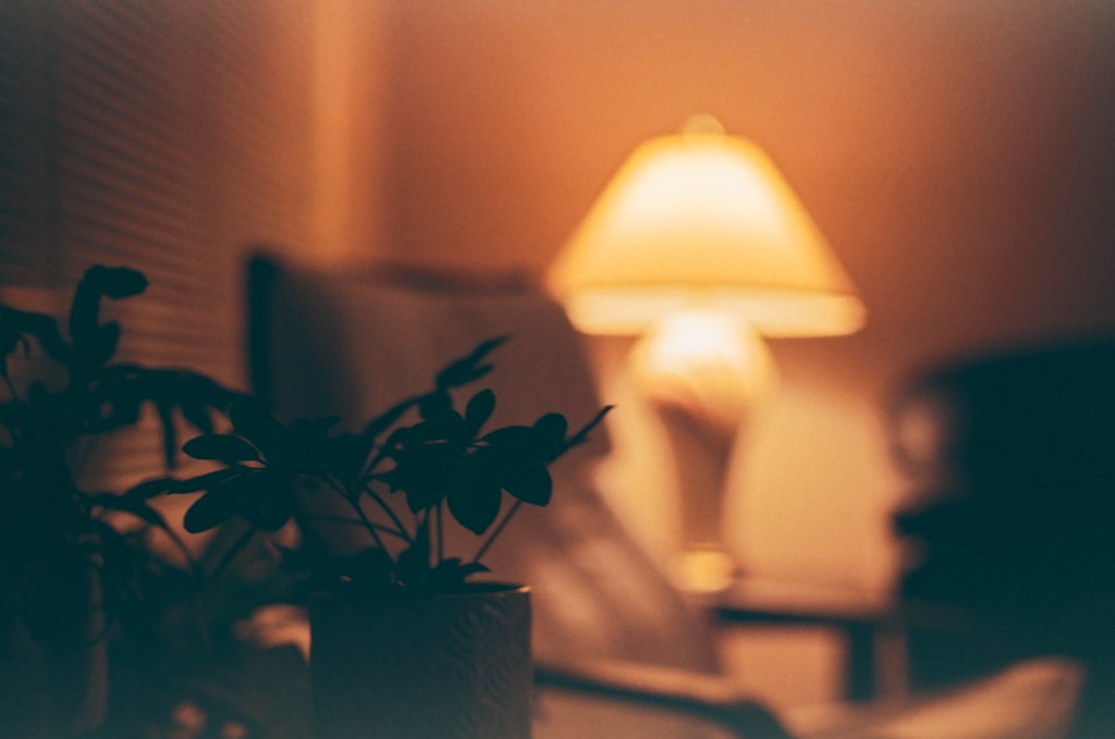 Warm LED Table Lamp