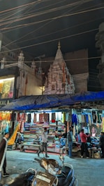 A vibrant street scene in Thailand with colorful markets and smiling locals.