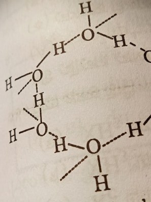 A visual representation of chemical formulas and structures.