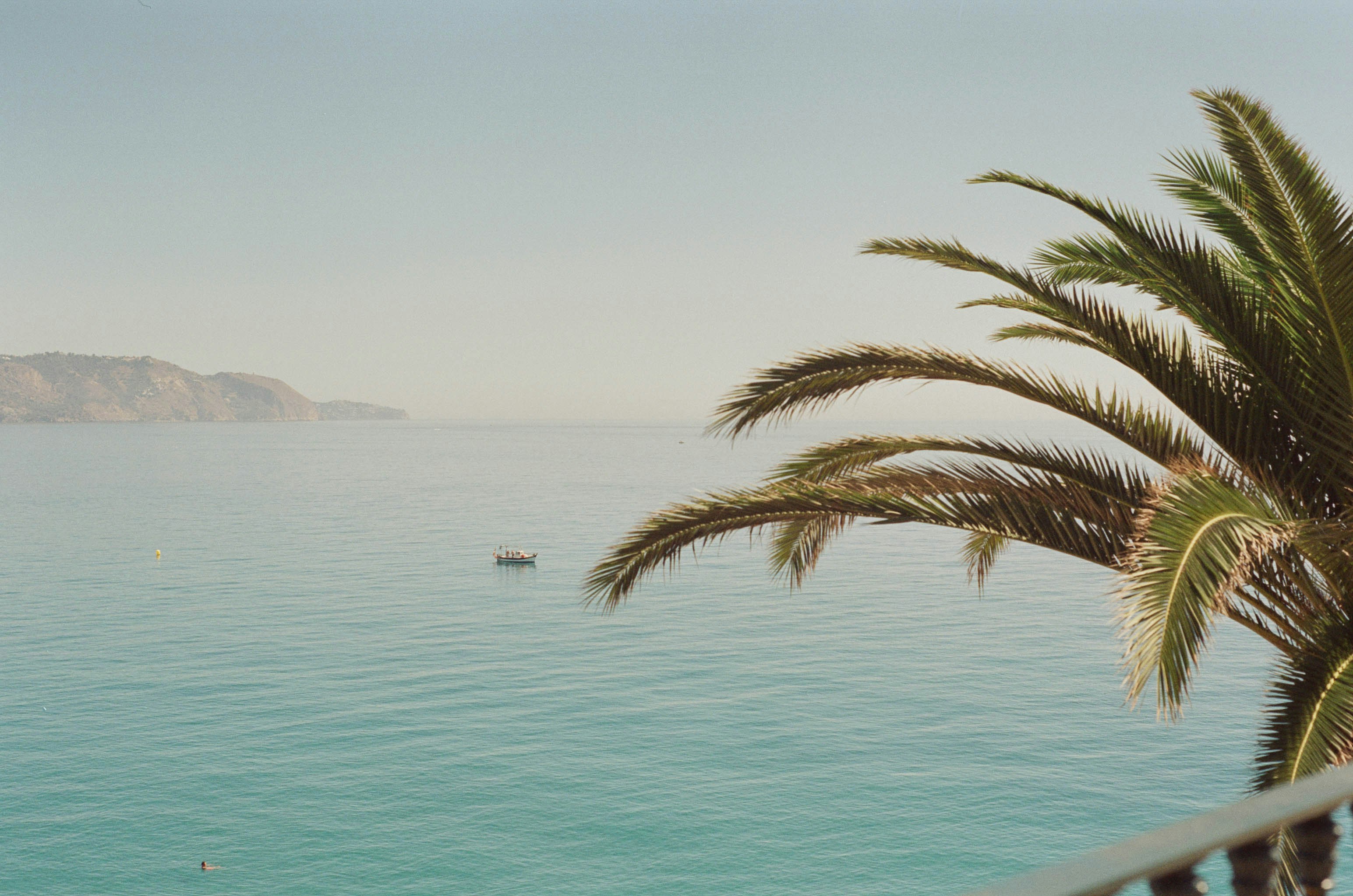 a view of a body of water from a balcony