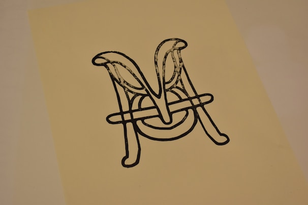 An abstract geometric shape symbolizing innovation.