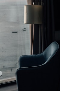 Blue Cozy Armchair