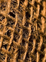Close-up of cotton and synthetic fiber textures.