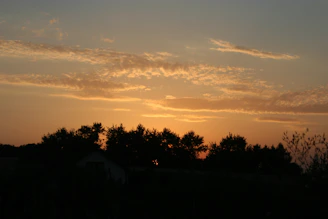 An elegant image showing a peaceful golden sunset symbolizing a secure retirement.