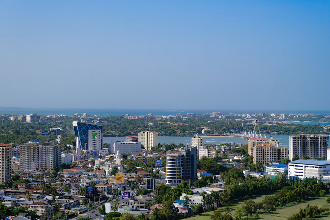 A view across the city