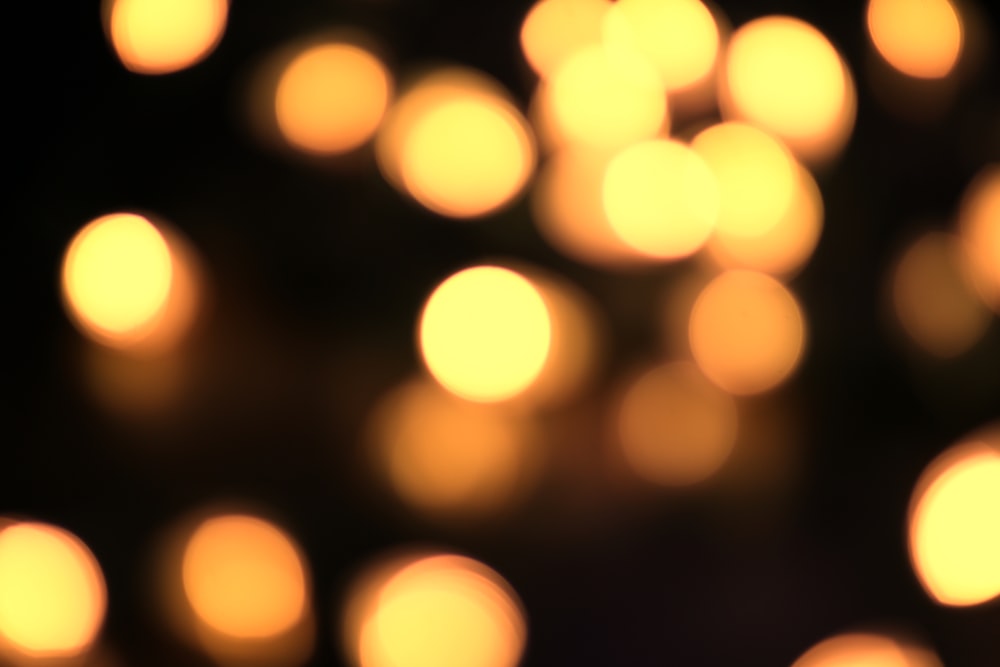 a blurry photo of a bunch of lights