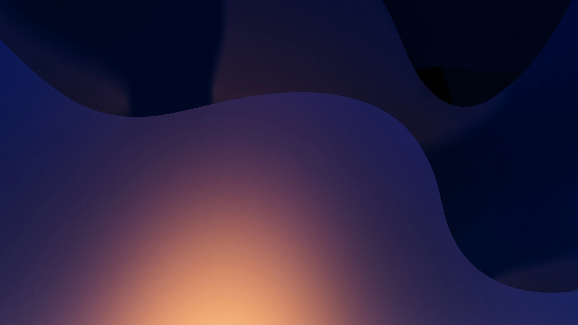 a blurry image of a blue and orange background