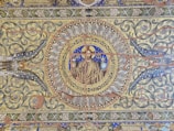 A beautiful mosaic art piece showcasing intricate designs.