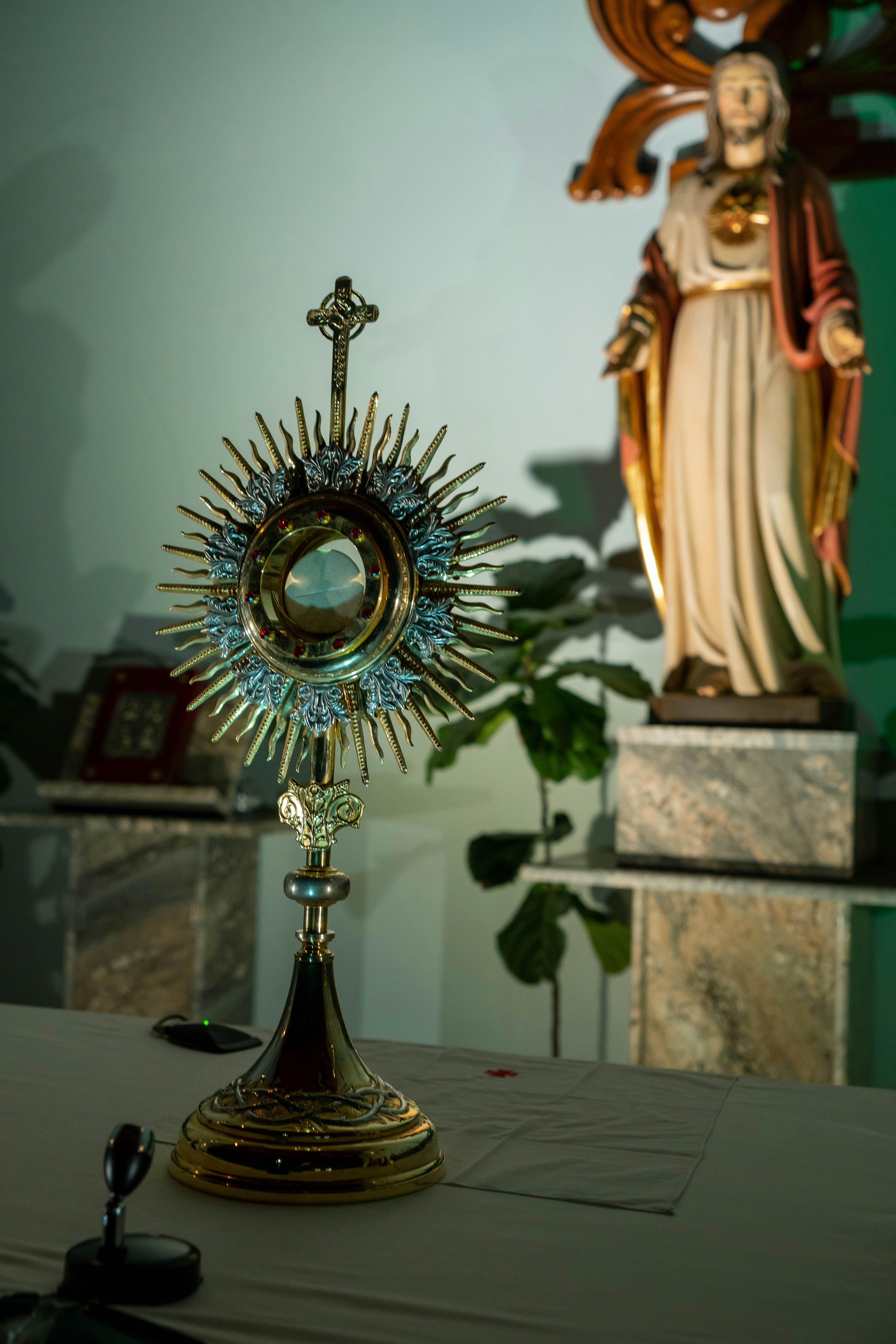 Download Man Standing On A Field Worship Background | Wallpapers.com, image size:3000x4500