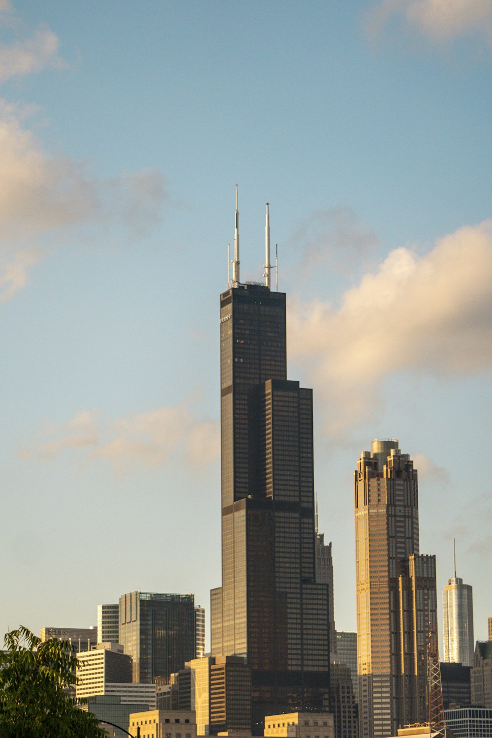 a very tall building with a lot of windows