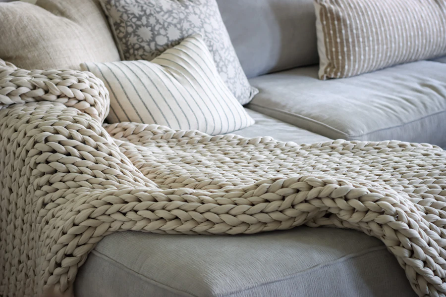 Chunky Knit Throw