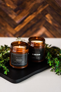 Hand poured candles infused with scripture