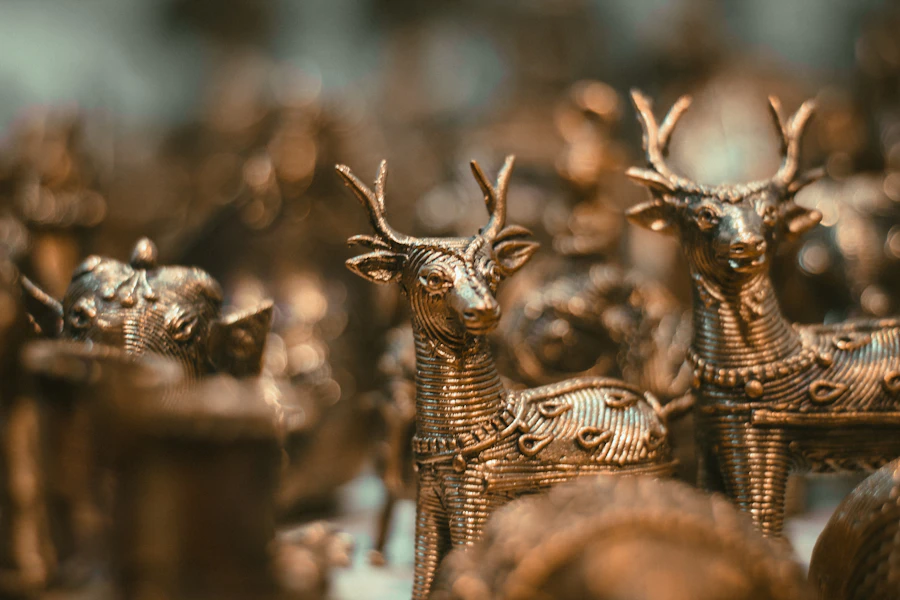 Dhokra Brass Figurine