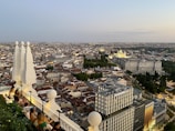 A scenic rooftop view overlooking a bustling cityscape in Riyadh.