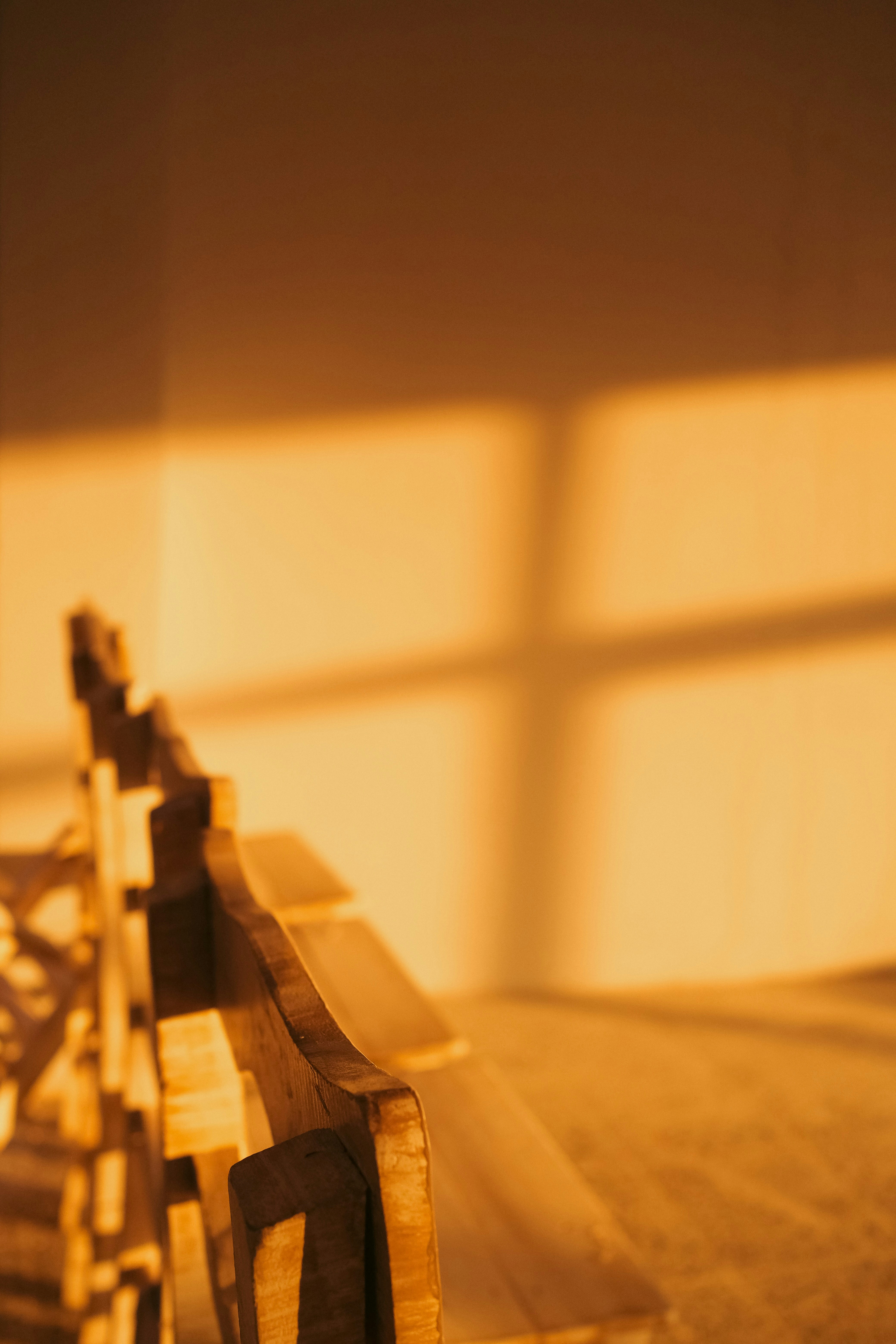 Handcrafted Wooden Bench