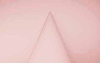 A calm, minimalistic illustration of a construction cone with soft colors.