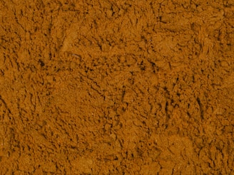 a close up view of a brown surface