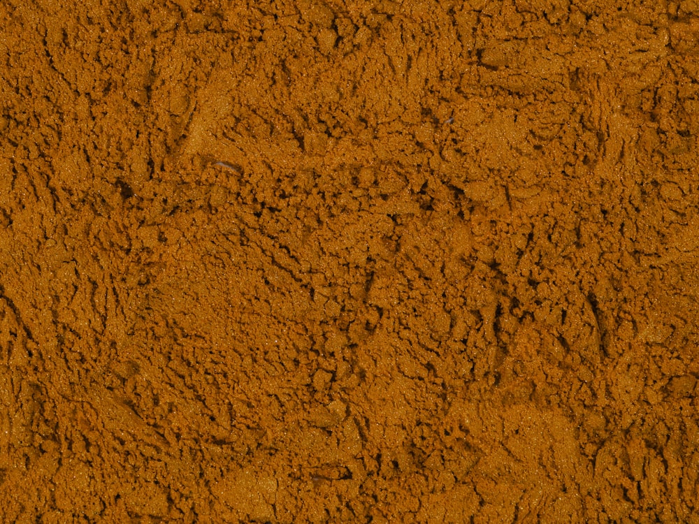 a close up view of a brown surface