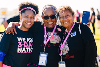 esteem friends help cheer you on through the race of life, even through cancer
