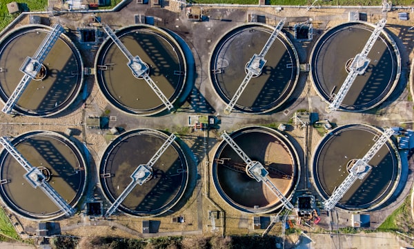 Zbiorniki i infrastruktura oczyszczalni