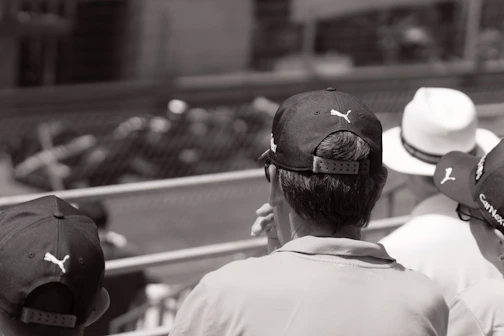 a group of people standing next to each other