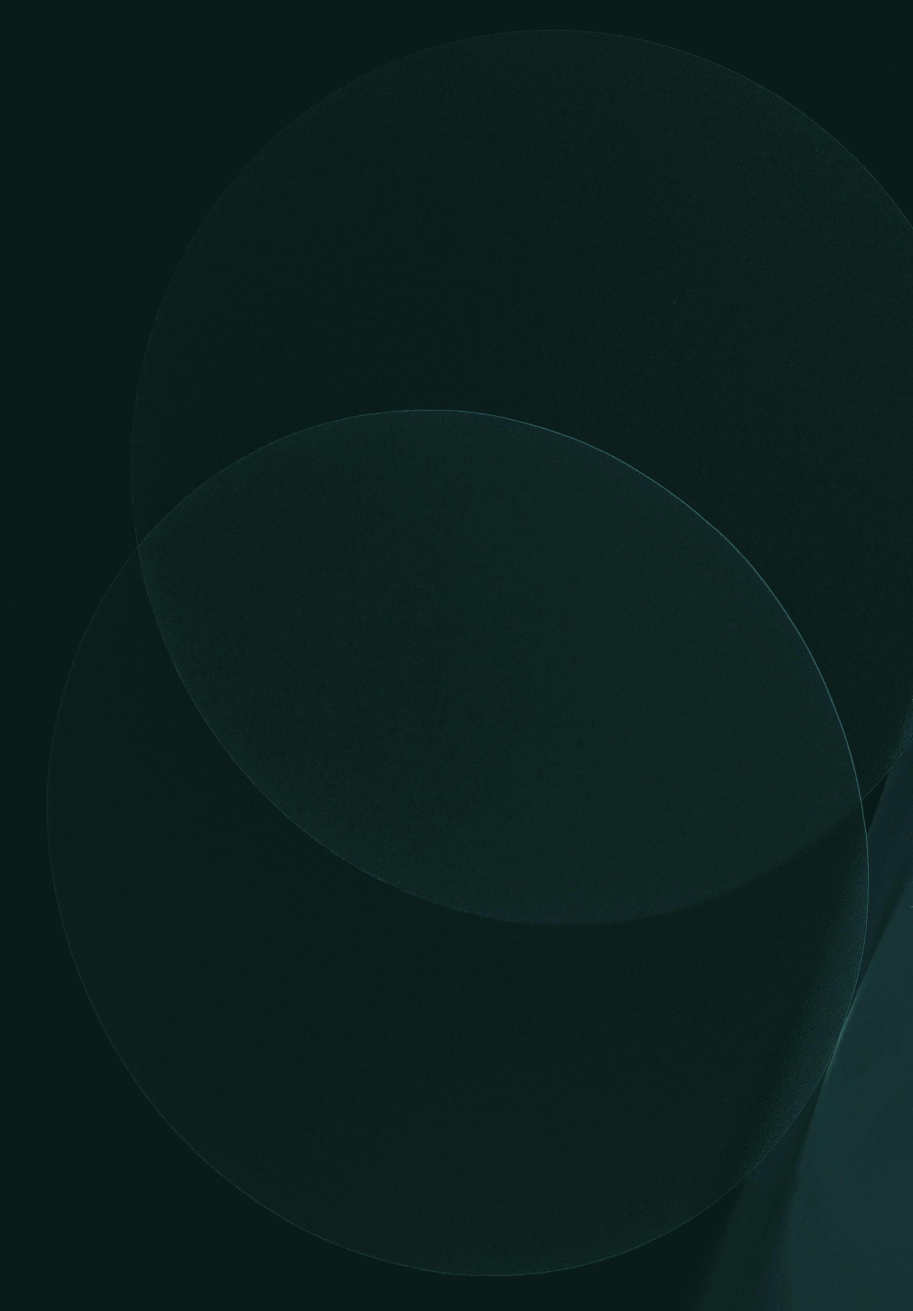 Una foto en blanco y negro de tres círculos