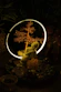 A peaceful setting with protective symbols and glowing light representing spiritual cleansing and protection.