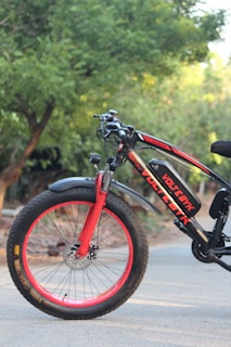 A dynamic image of the Profit Boston X2 bicycle.