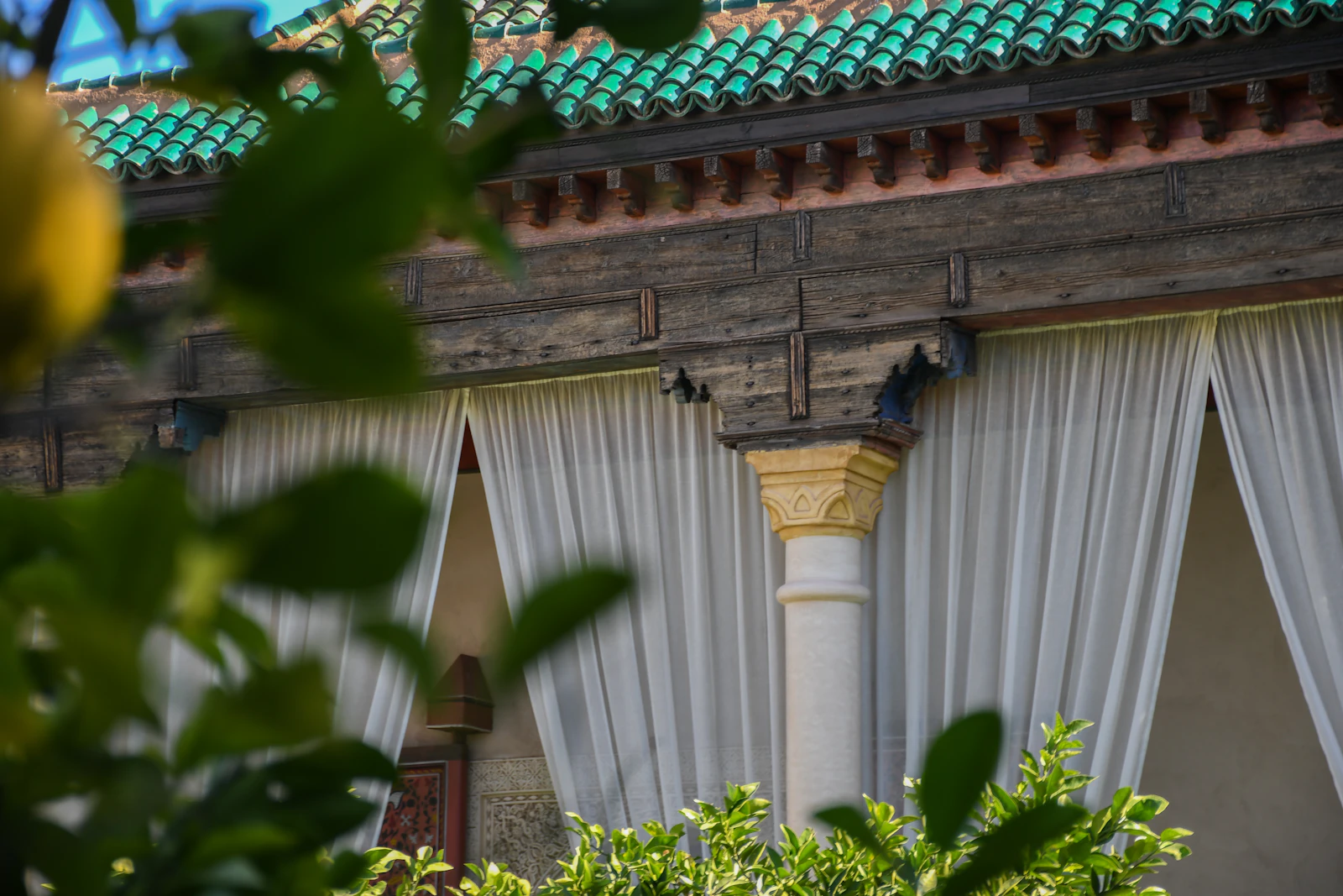 Luxury Moroccan villa exterior