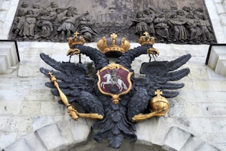 a coat of arms with a crown on top of it