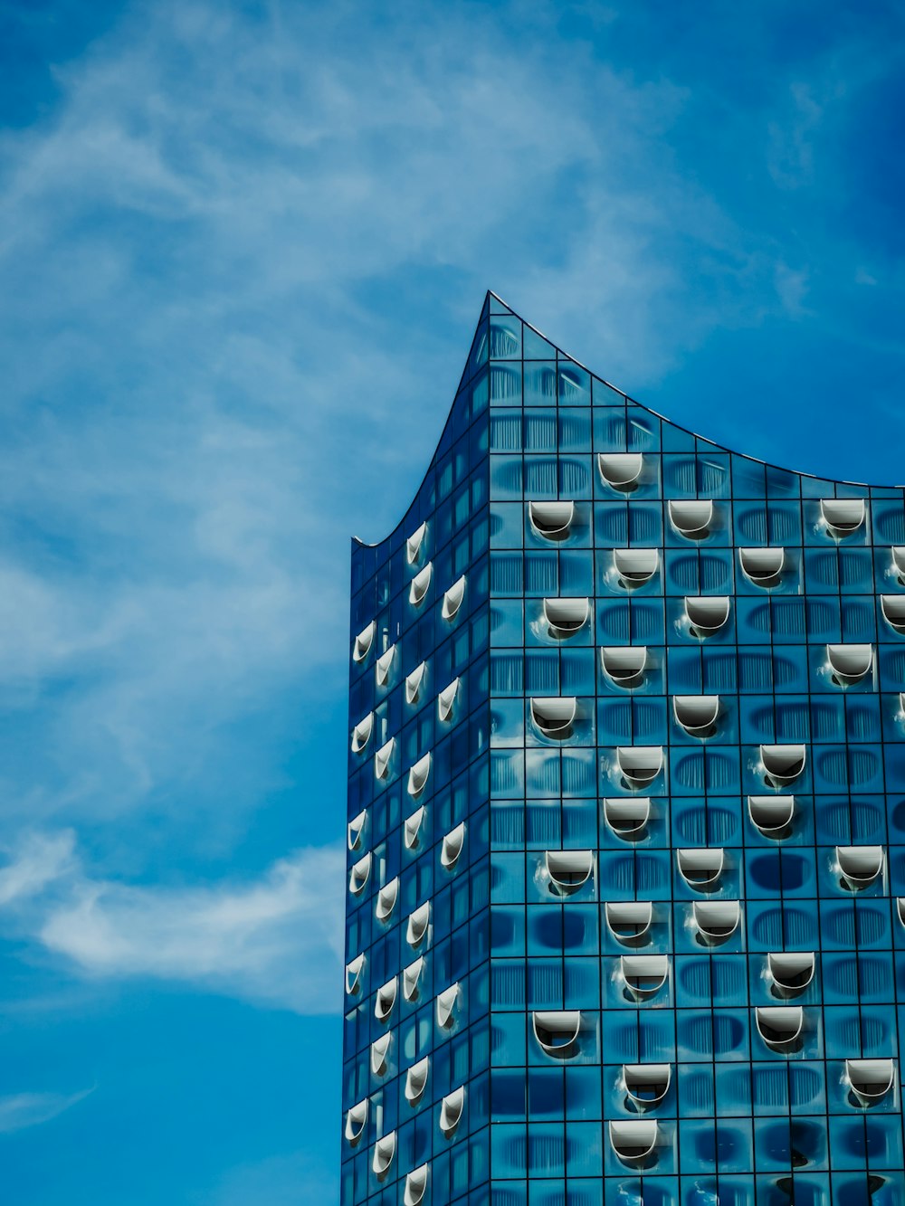 a very tall building with a lot of windows