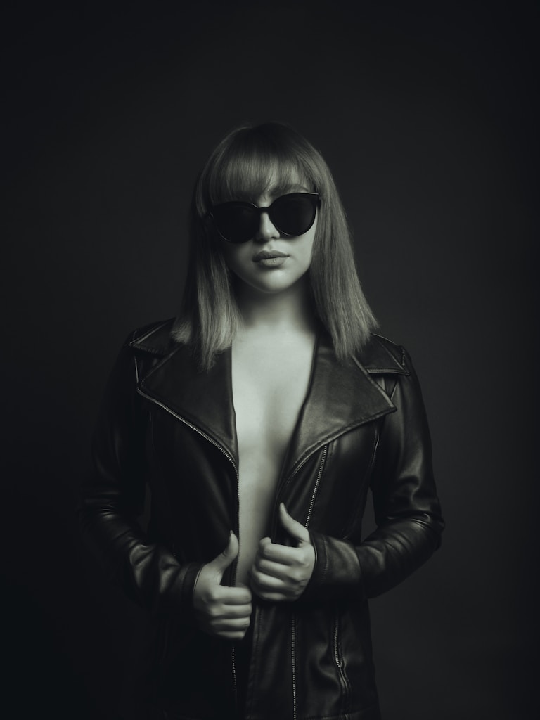 Veste Cuir Brut