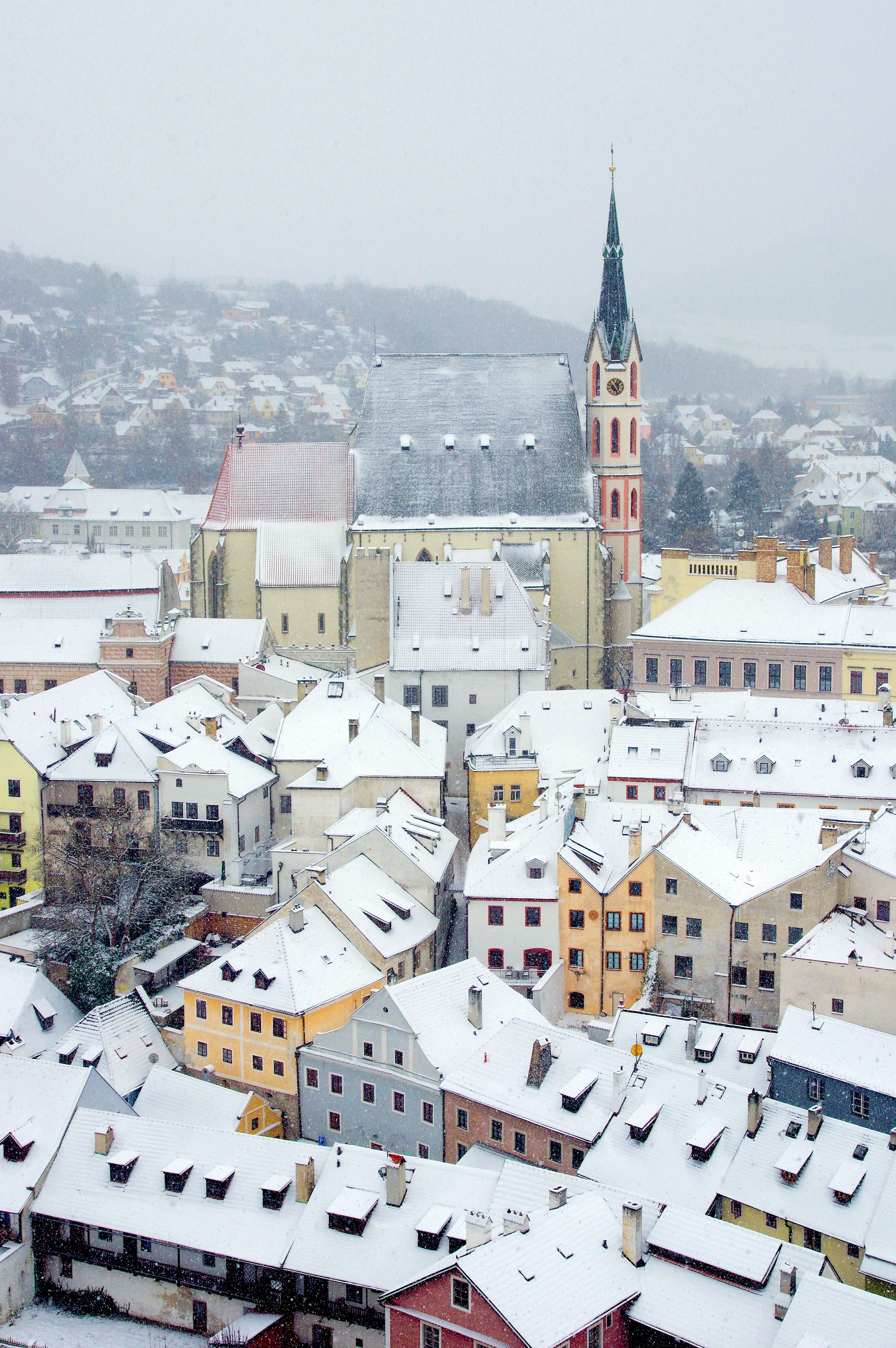 Český Krumlov – Geography & Spatial Structure