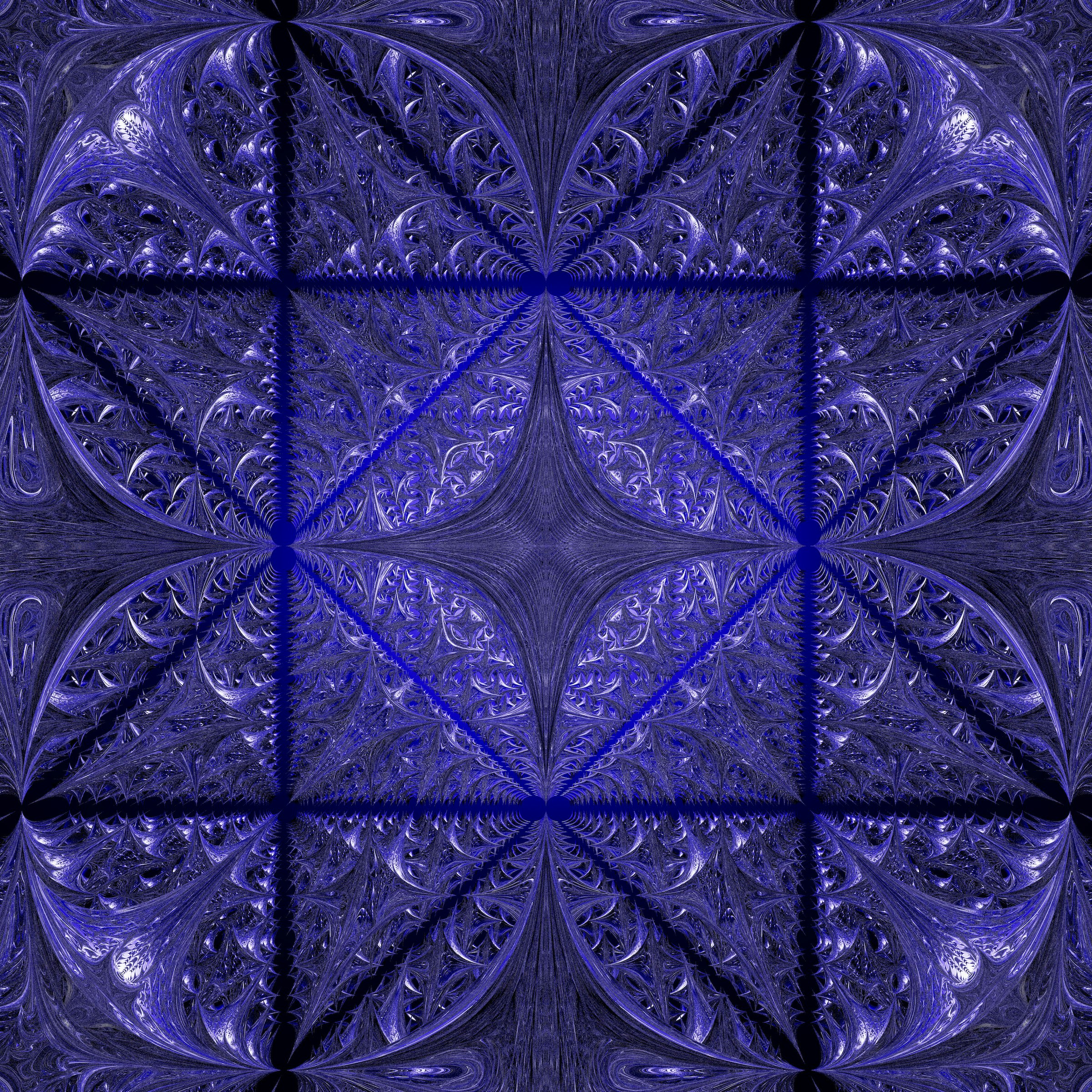 Patterns numériques abstraits d'optique microscopique.