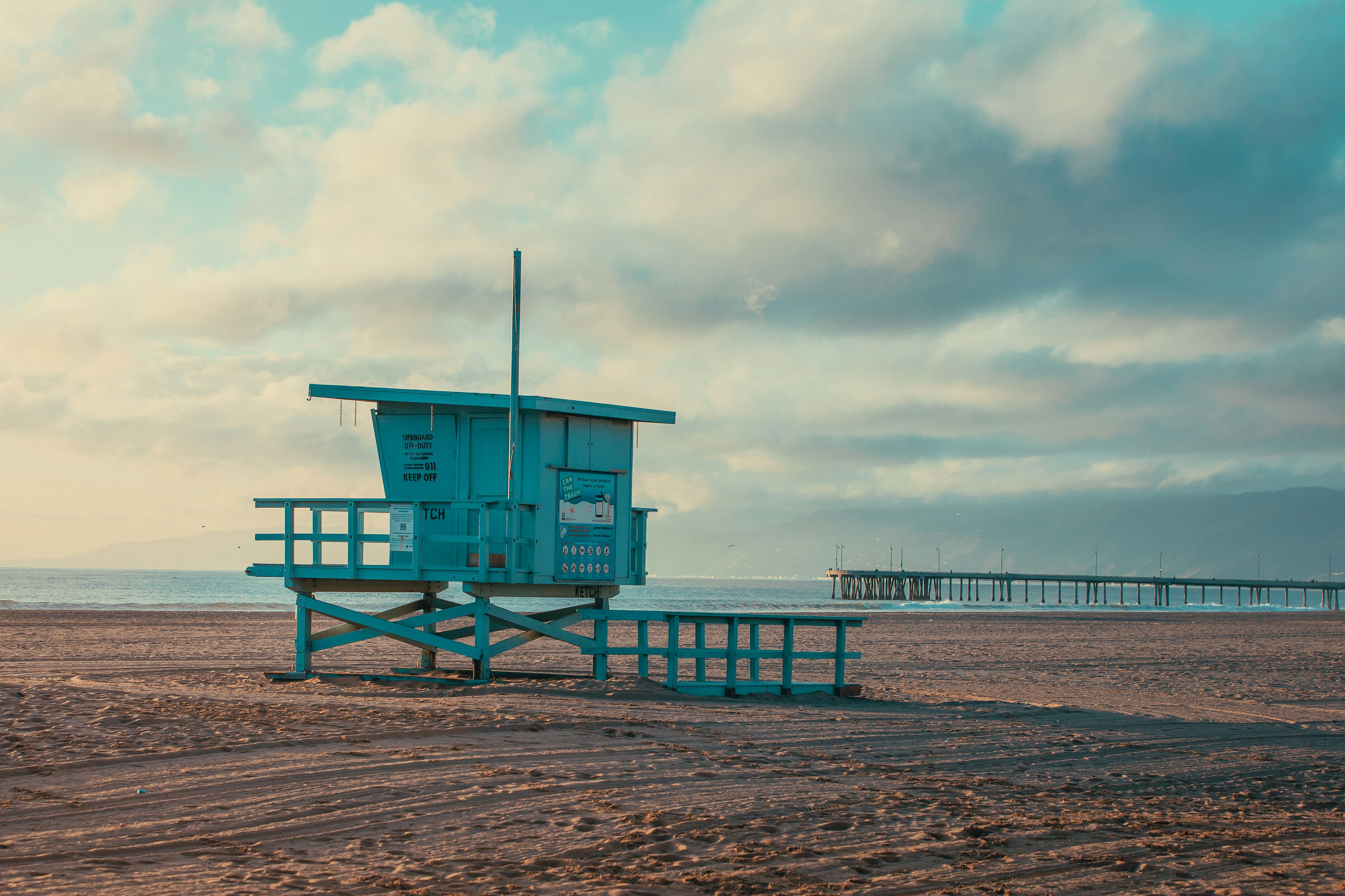 Lifeguard Tower in Venice, CA