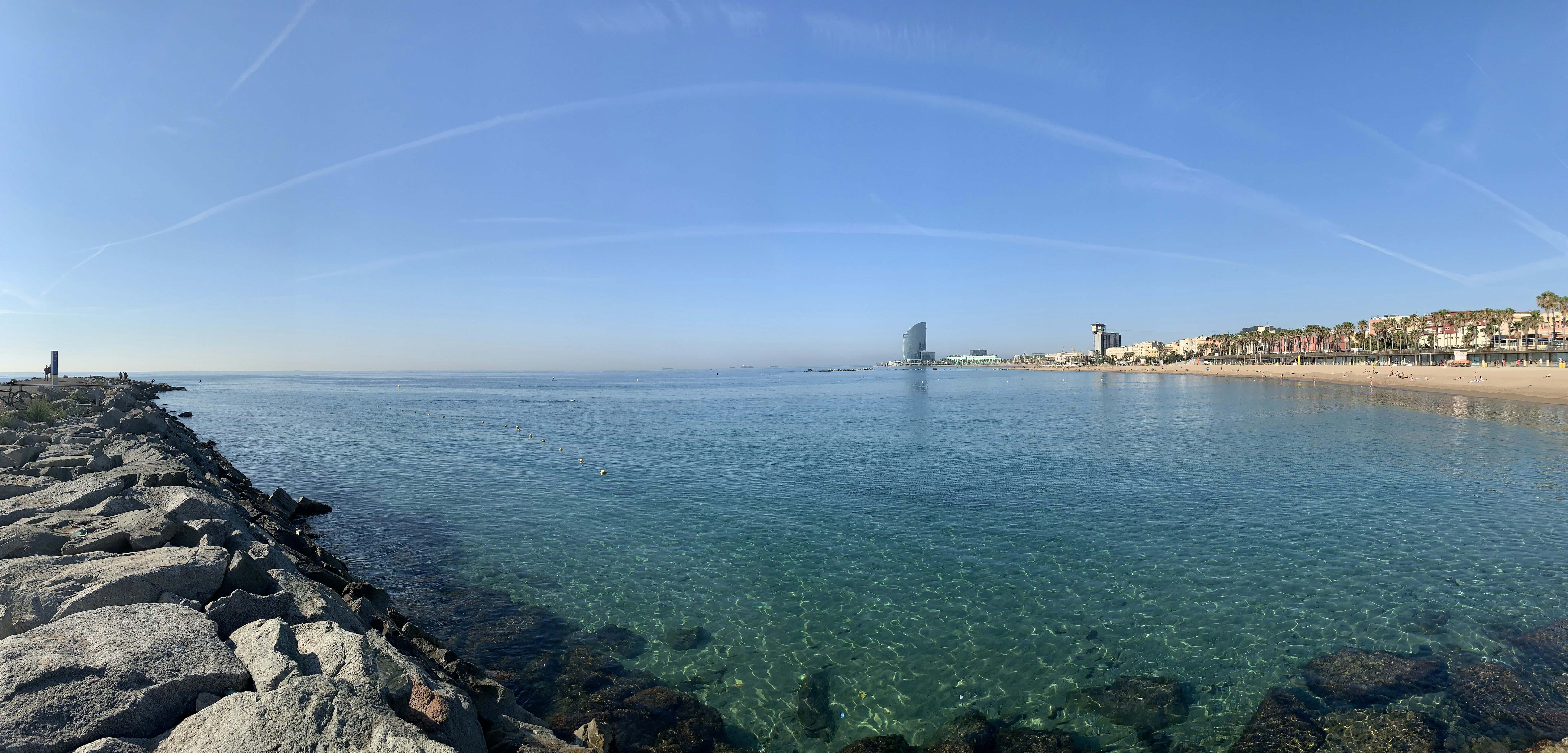 a view of a beach and a body of water