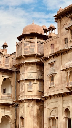 A heritage property in Bihar Sharif with intricate designs and historical significance.