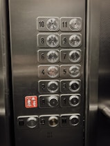 a close up of a machine with buttons on it