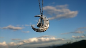 Silver Moon Necklace