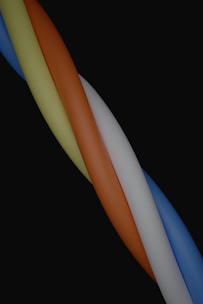 Close up multi-conductor cable, Professional installation provided by Altitude Network Solutions LLC