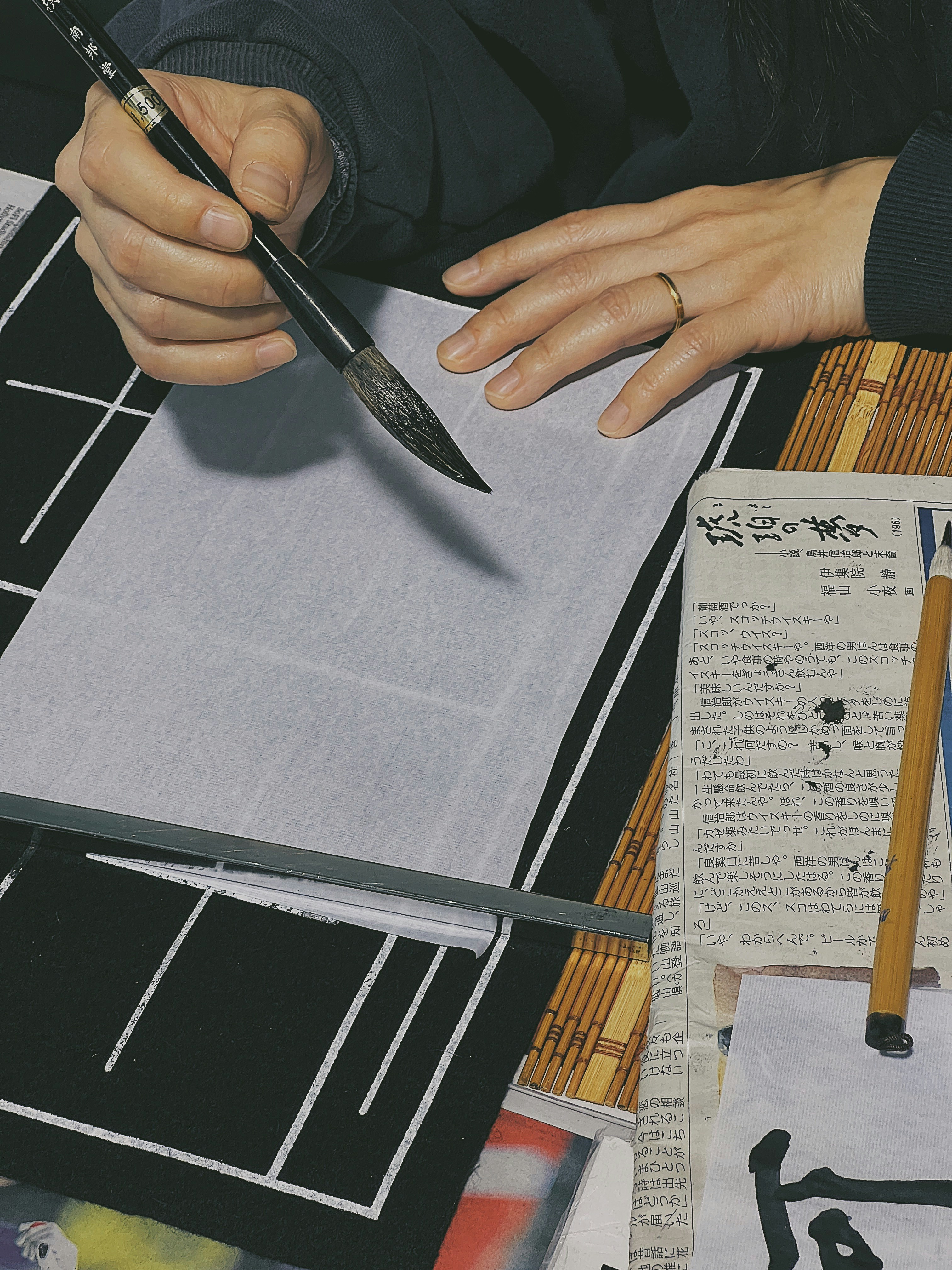 Illustration showing small business using carbonless copy paper