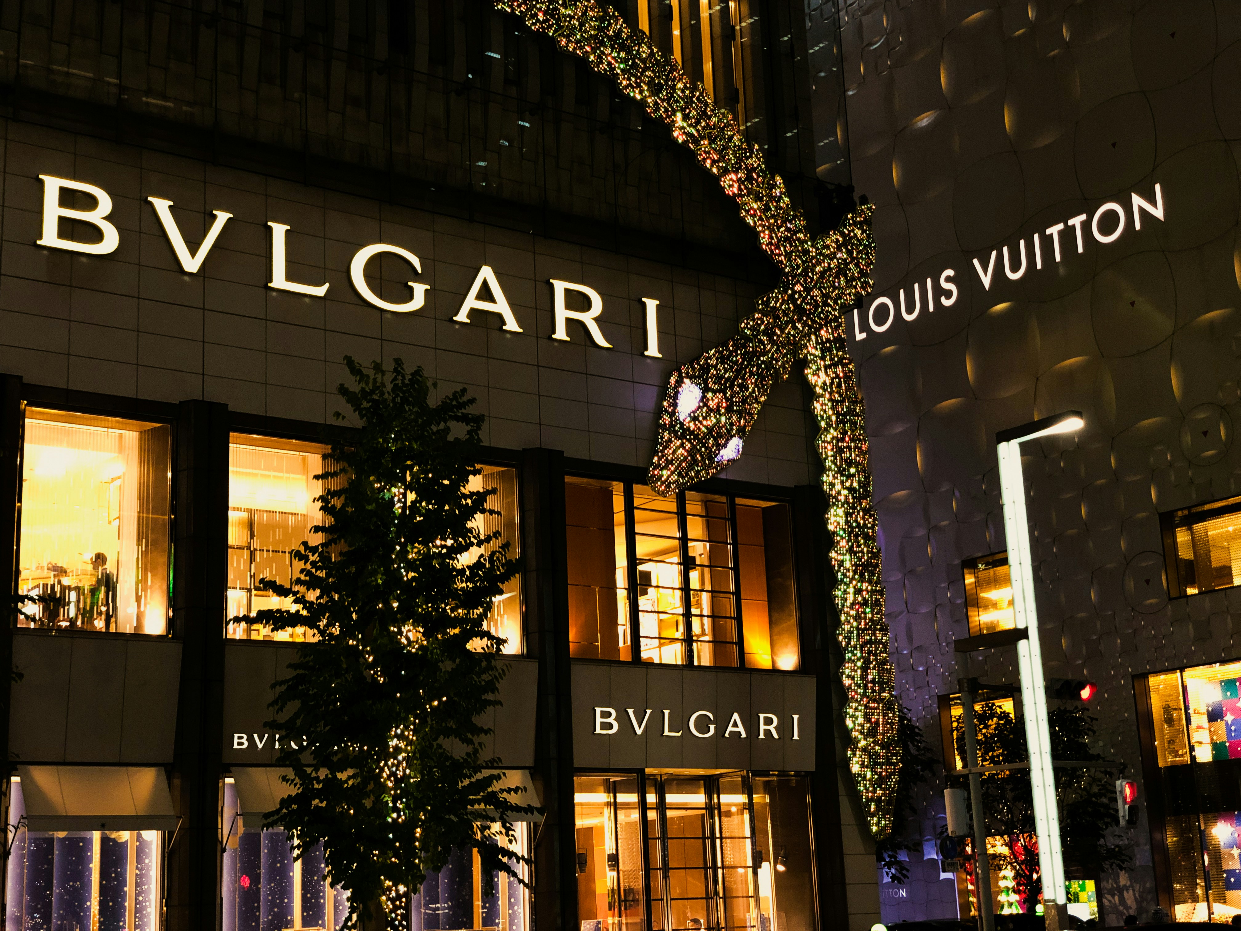 Luxury shopping in Tokyo