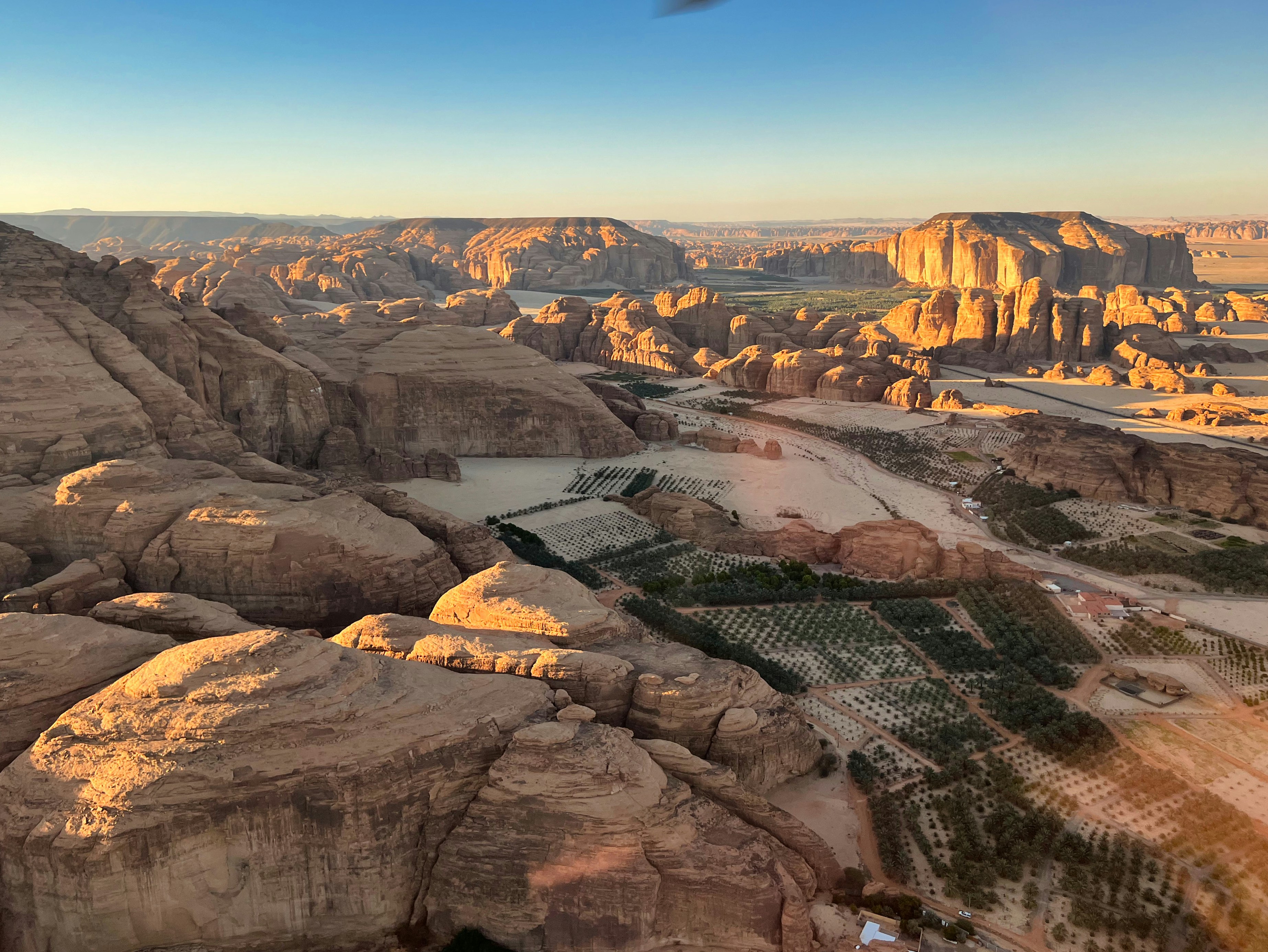 a bird's eye view of a rocky landscape