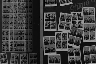 a black and white photo of a group of people