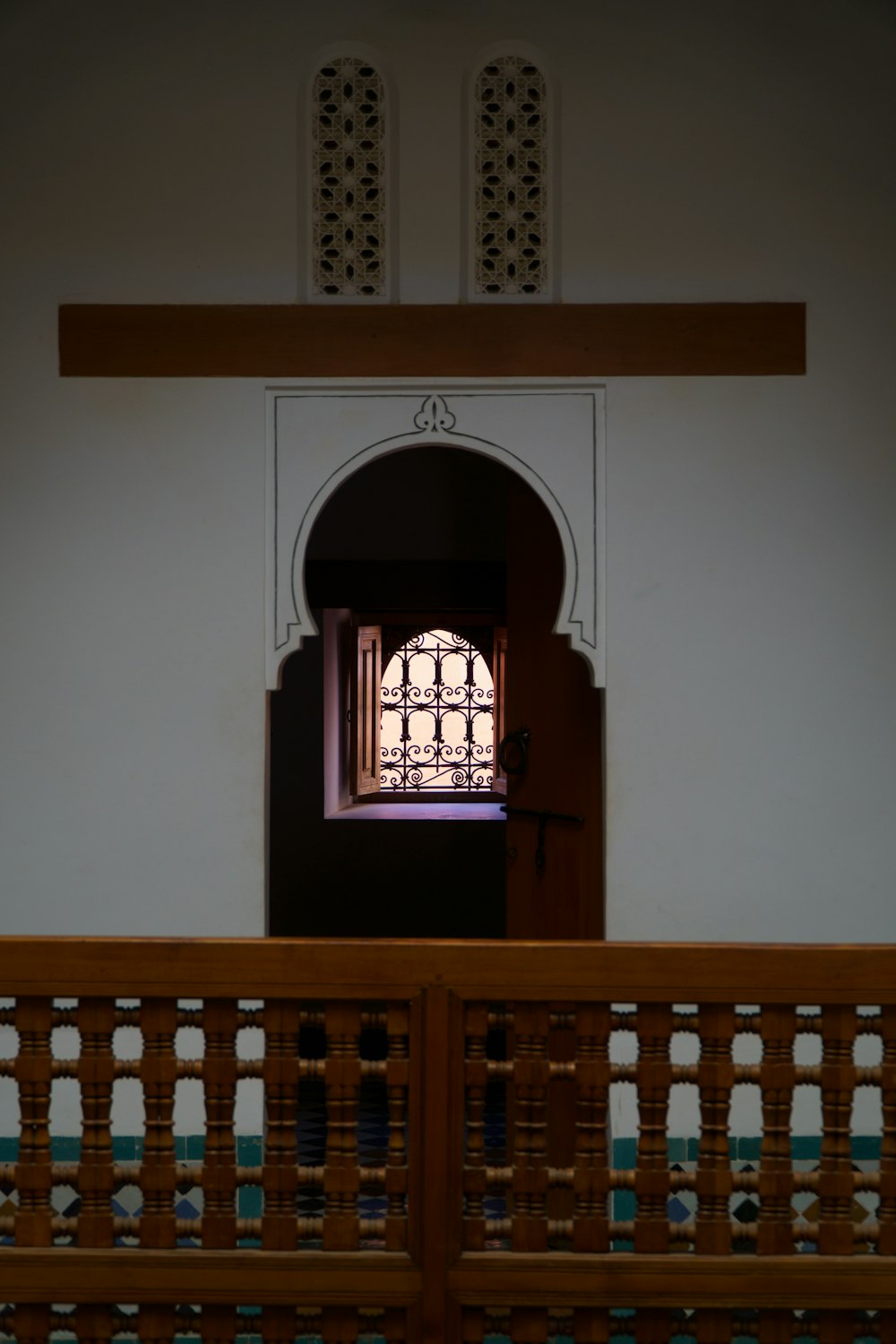 a view of a window from inside a building