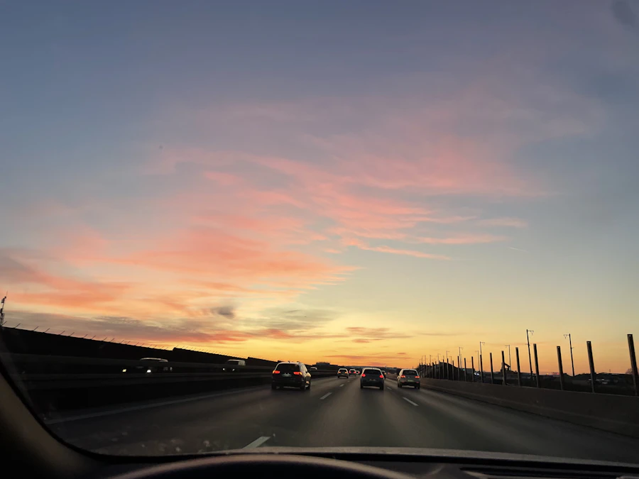 Open highway — a scenic ME CABS return airport transfer