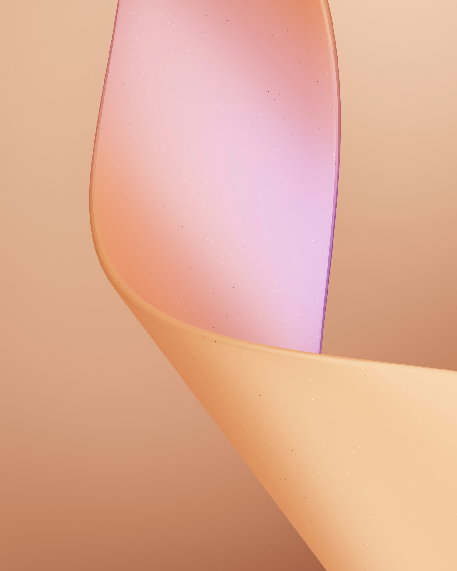 a close up of a curved object on a wall