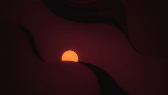 Warm, minimalistic illustration of a rising sun over soft earth tones background symbolizing light and truth.